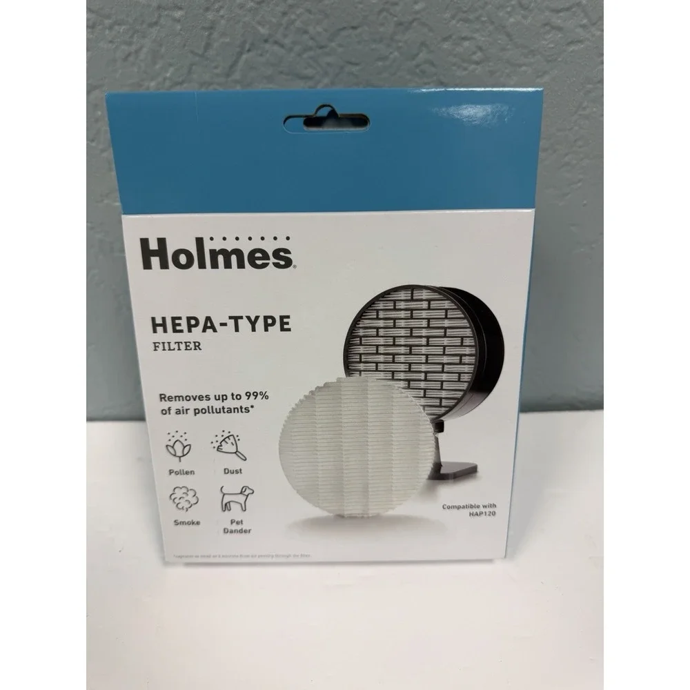 2 Boxes Holmes HEPA Type P Filters for HAP120 Air Purifier – 4 Total Filters‎